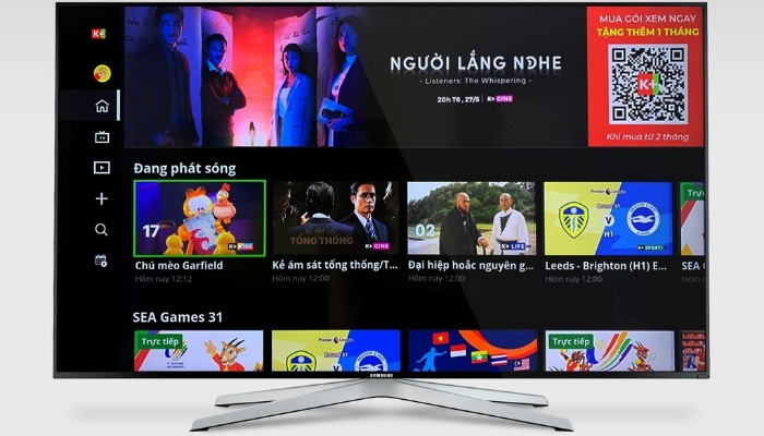 1 tài khoản K+ dùng được mấy TV?