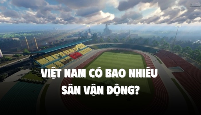 việt nam có bao nhiêu sân bóng đá